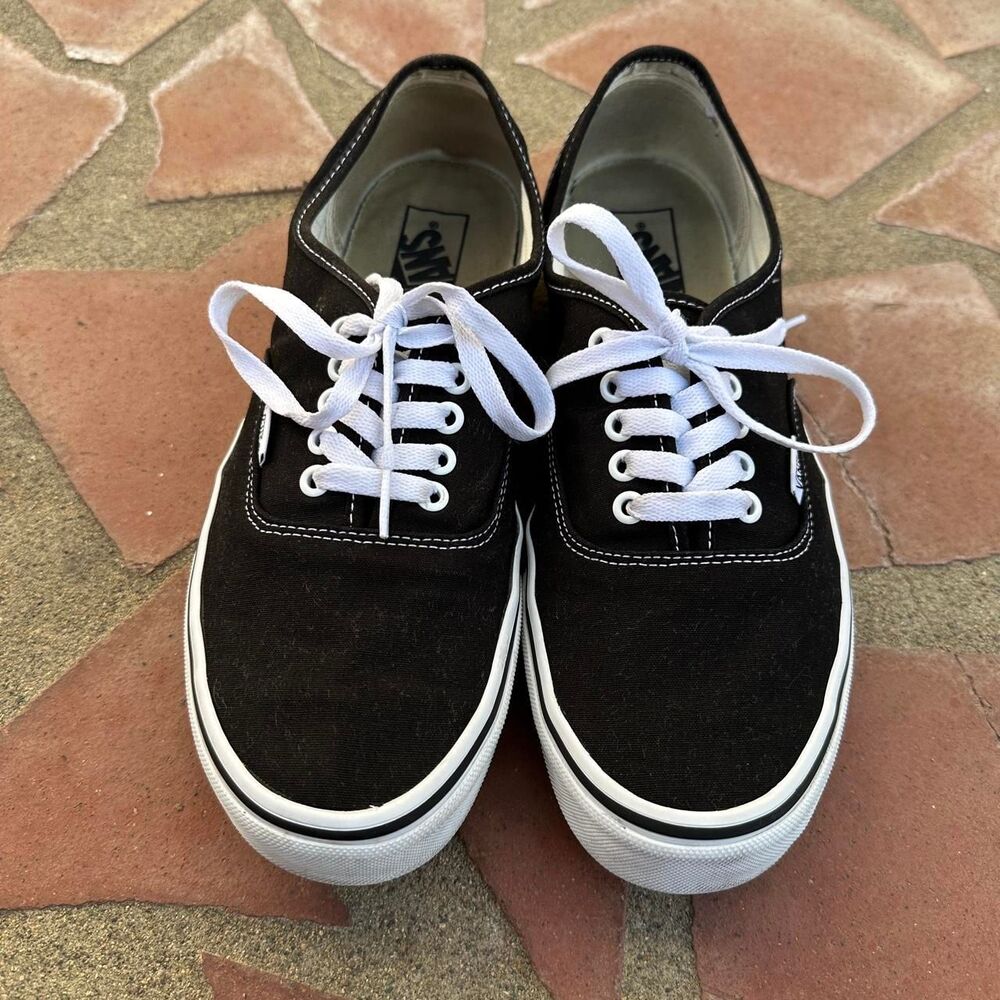 Vans Men's Black and Brown Trainers